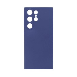 Funda de Silicona con Marco de Cámara para Samsung Galaxy S23 Ultra ​Azul